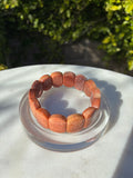 Coral Jade Soft Bangle