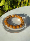 Golden Silk Jade Bracelet