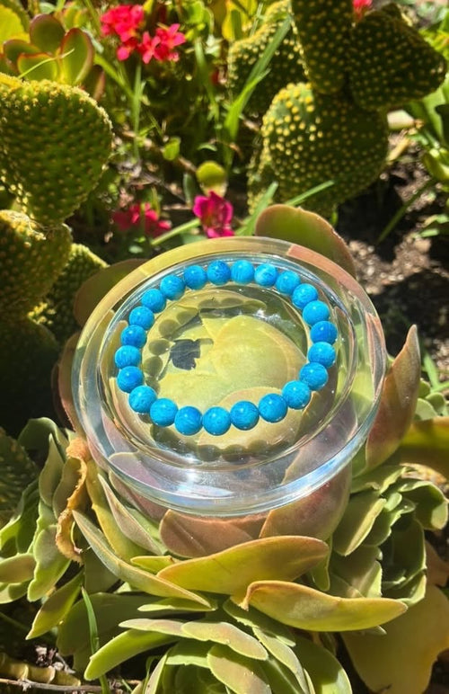 Blue Apatite Bracelet