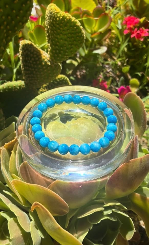 Blue Apatite Bracelet