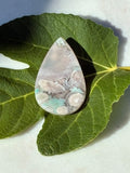 Carved Cherry Blossom Agate Pendant