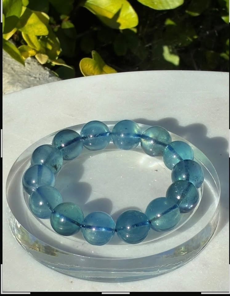 Mica Aquamarine Bracelet