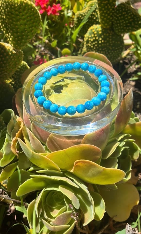 Blue Apatite Bracelet