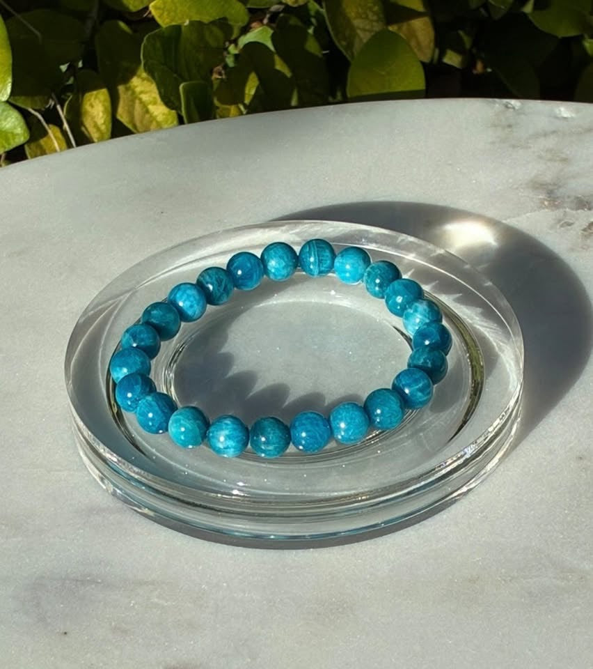 Blue Apatite Bracelet