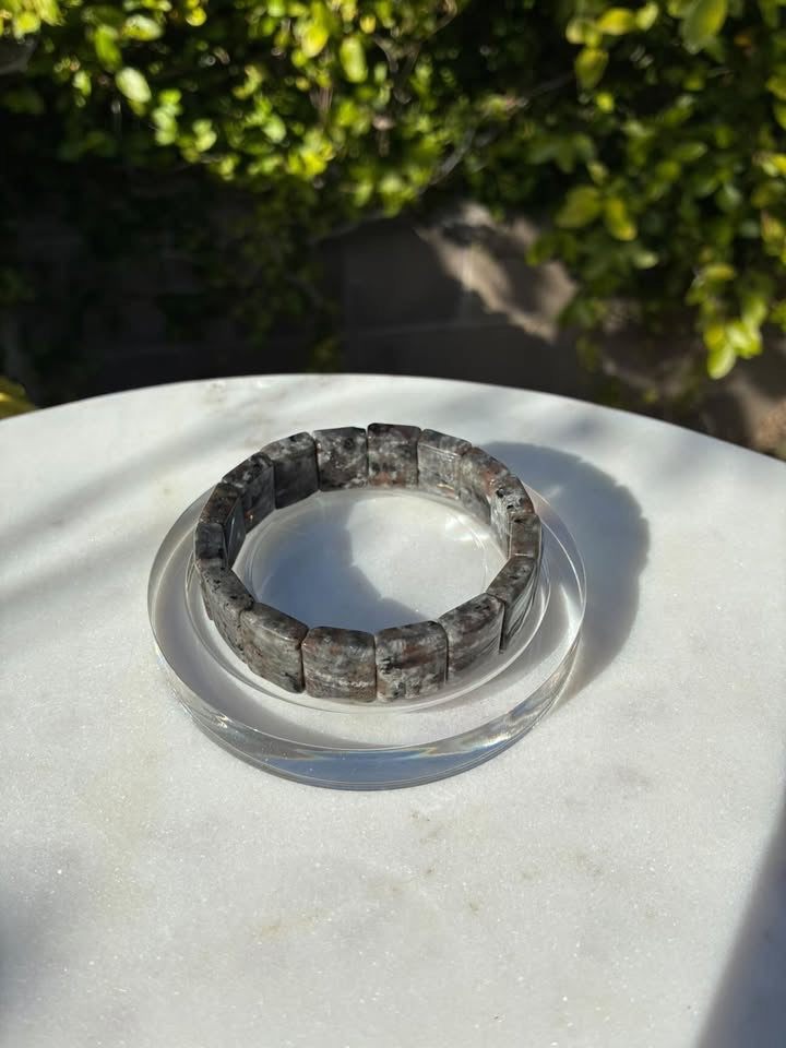 Flame Stone Soft Bangle