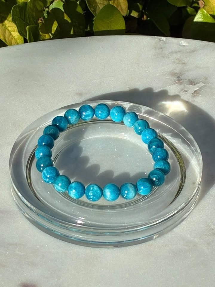 Blue Apatite Bracelet