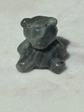 Labradorite Hand-Carved Teddy Bear