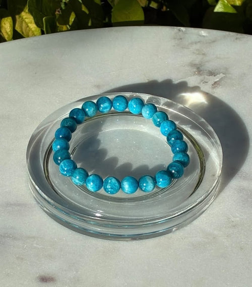 Blue Apatite Bracelet