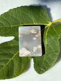 Carved Cherry Blossom Agate Pendant