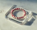 Natural Sukura Rhodonite Bracelet