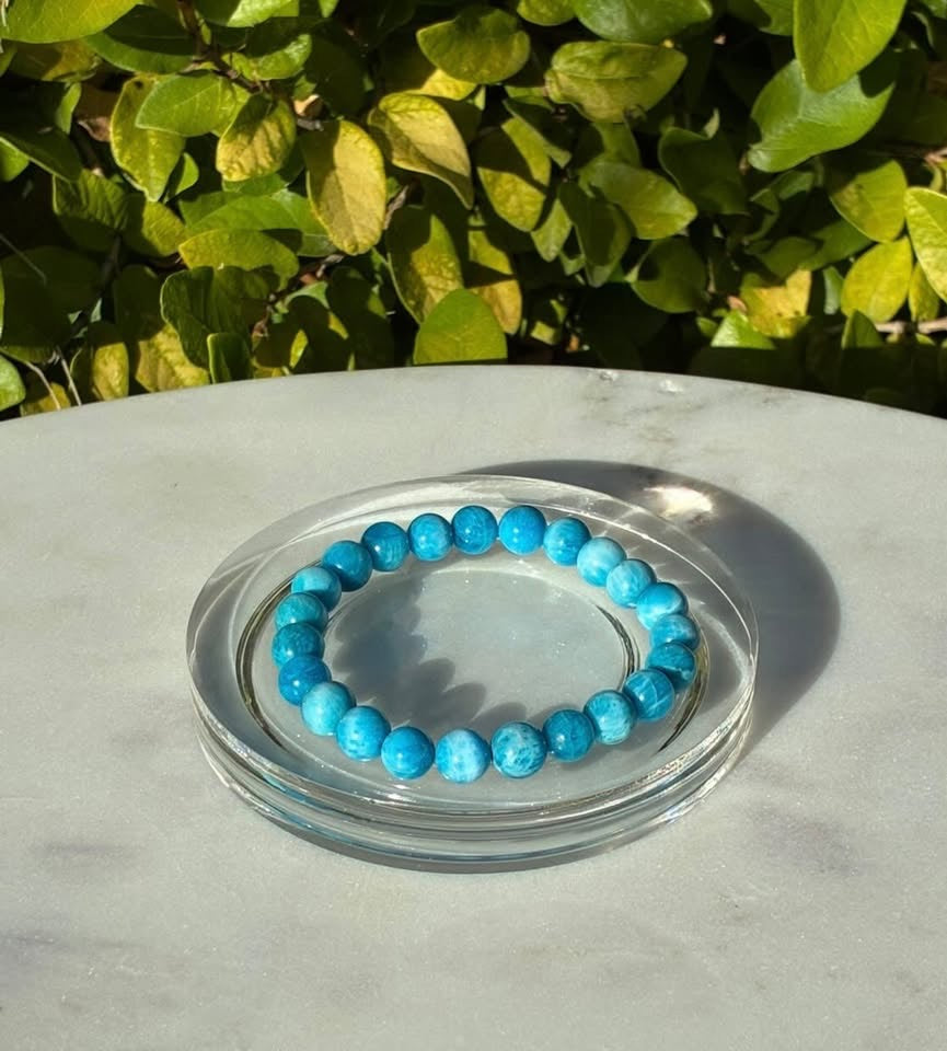 Blue Apatite Bracelet