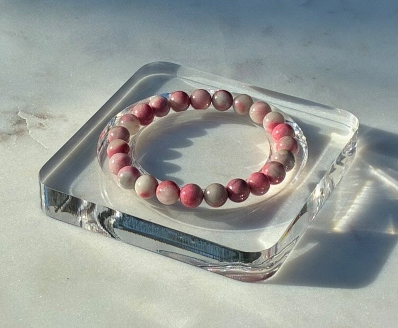 Natural Sukura Rhodonite Bracelet