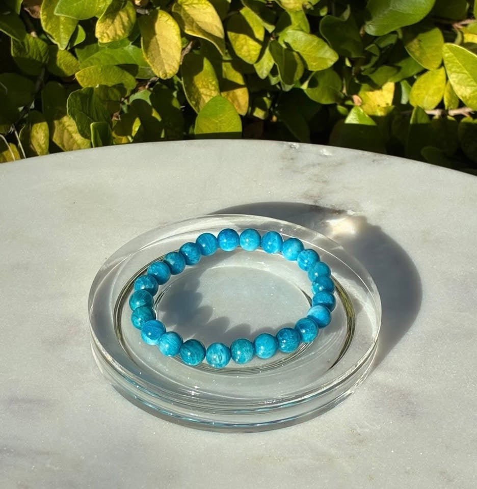 Blue Apatite Bracelet