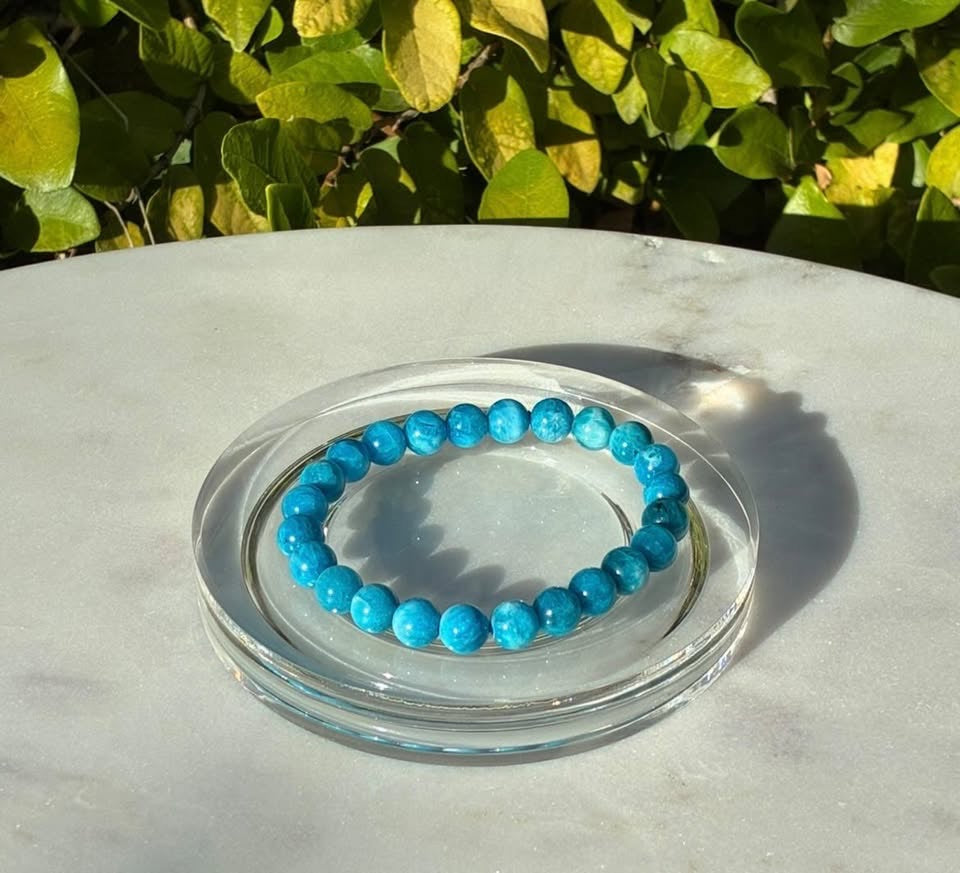 Blue Apatite Bracelet