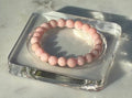 Natural Pink Thulite - Genuine Zoisite Bracelet