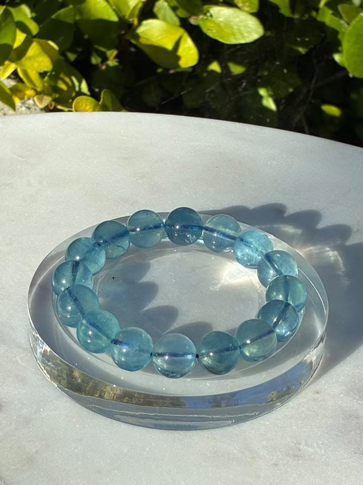 Icy Aquamarine Bracelet