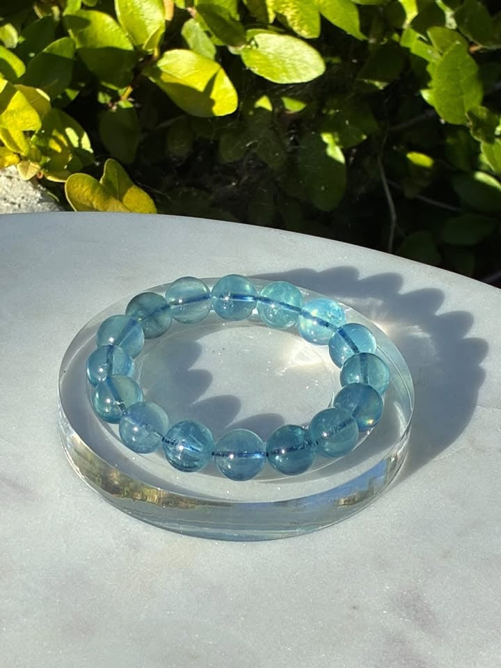 Icy Aquamarine Bracelet