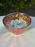 Rainbow colored  Handmade Porcelain Jianzhan Teacup