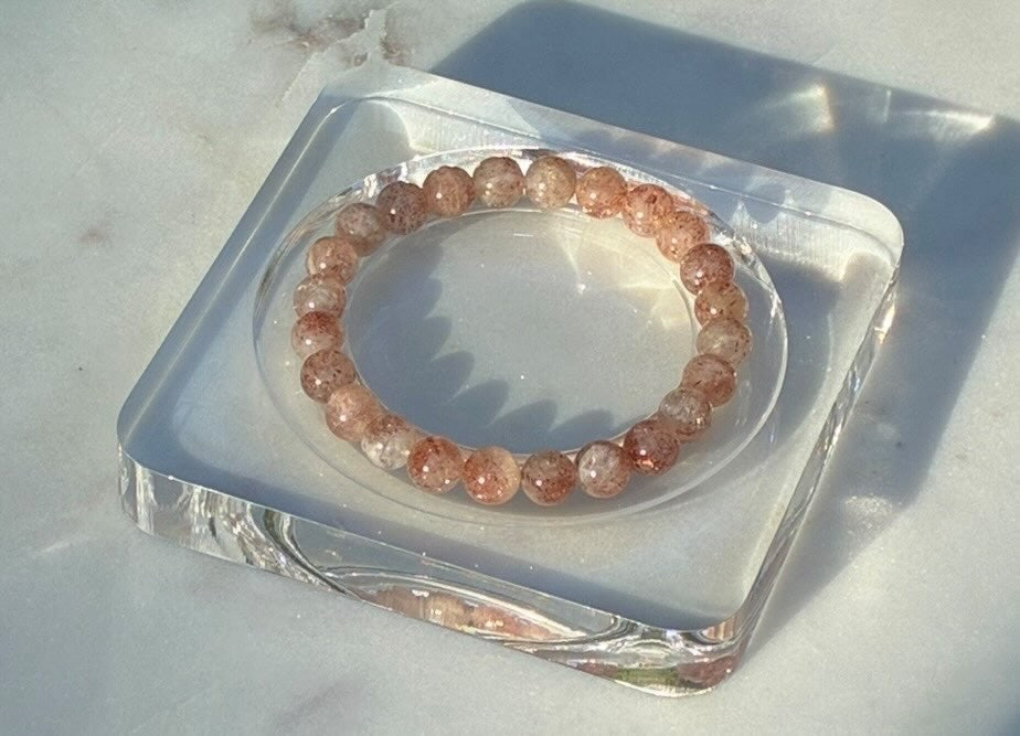 Golden Stawberry Quartz Bracelet