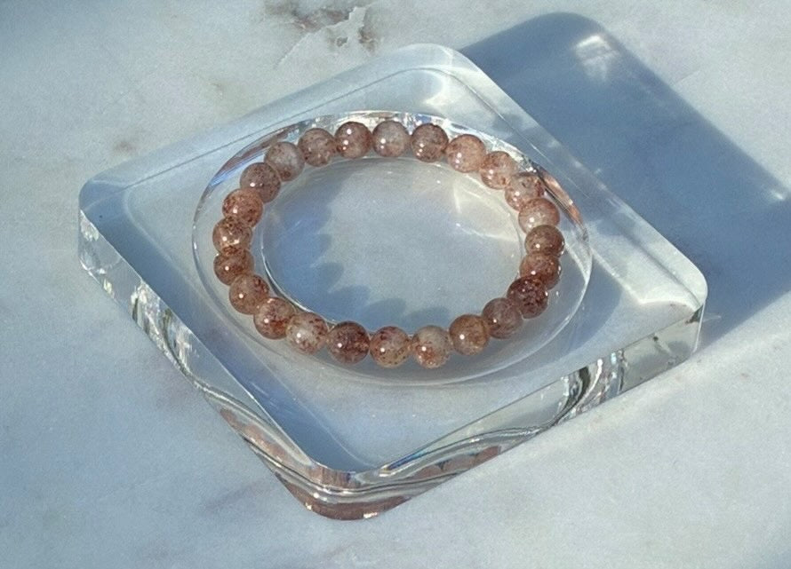 Golden Stawberry Quartz Bracelet