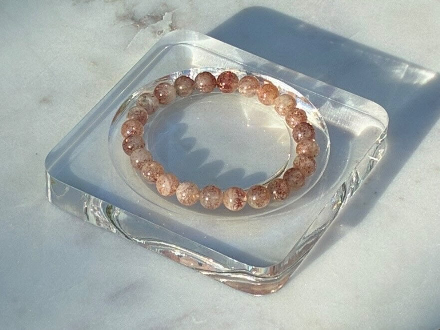 Golden Stawberry Quartz Bracelet