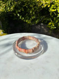 Coral Jade Soft Bangle