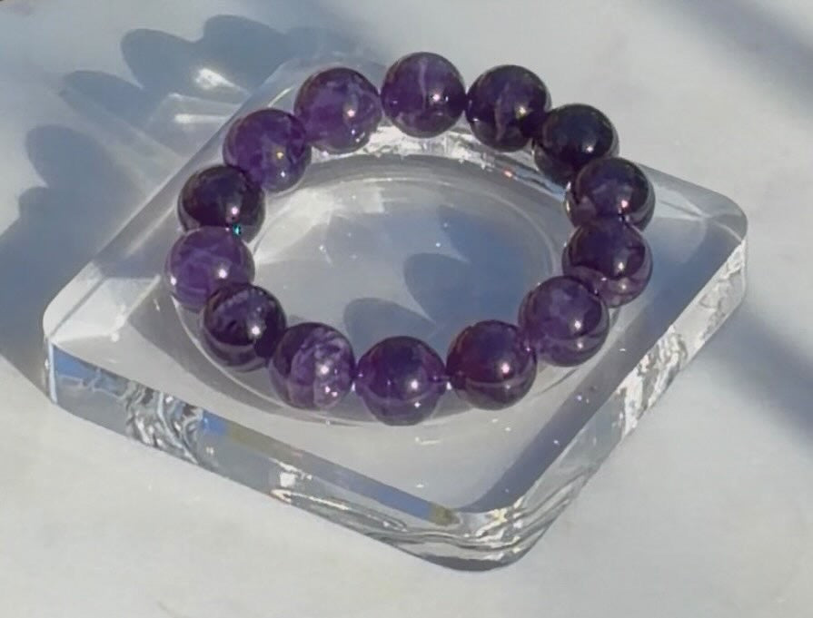 Natural Uruguayan Amethyst Bracelet