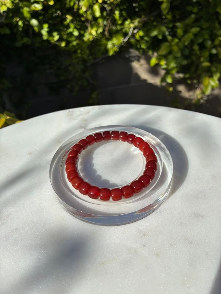 Red Agate Bracelet