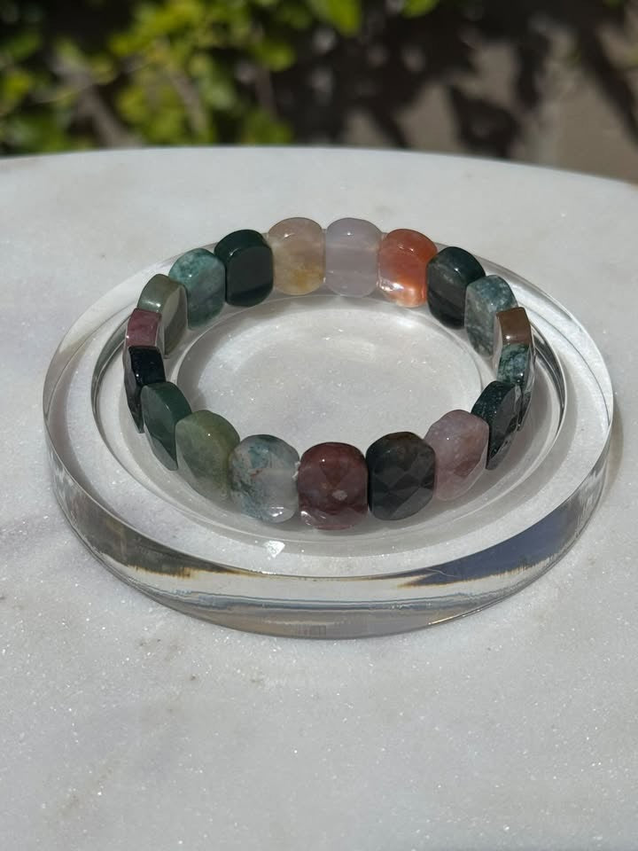 Fancy Agate Soft Bangle
