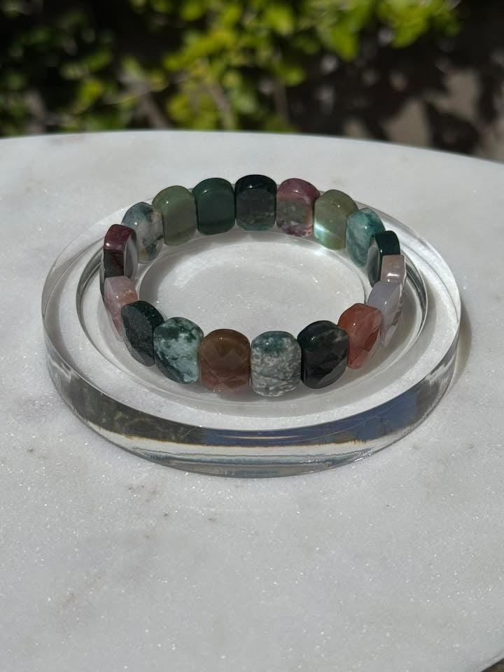 Fancy Agate Soft Bangle