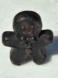 Garnet Hand-Carved Gingerbread Man