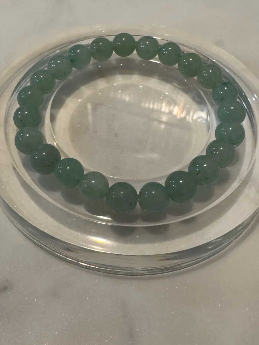 Green Aventurine Beaded Stretchy Bracelet