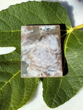 Carved Cherry Blossom Agate Pendant