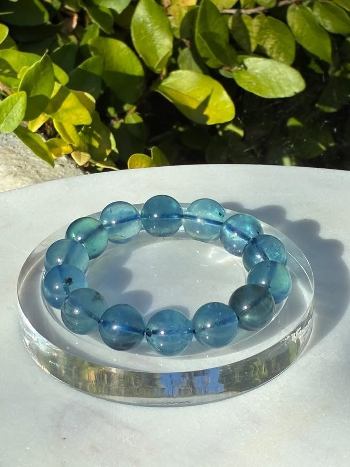 Mica Aquamarine Bracelet