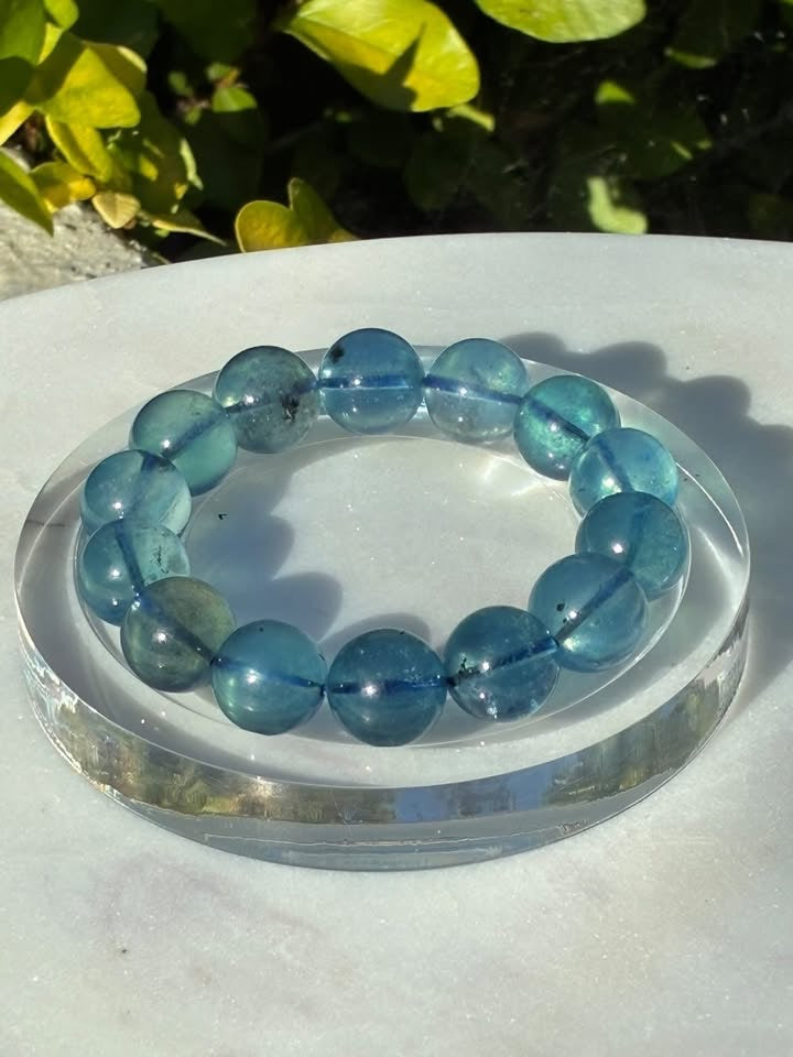 Mica Aquamarine Bracelet