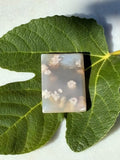 Carved Cherry Blossom Agate Pendant